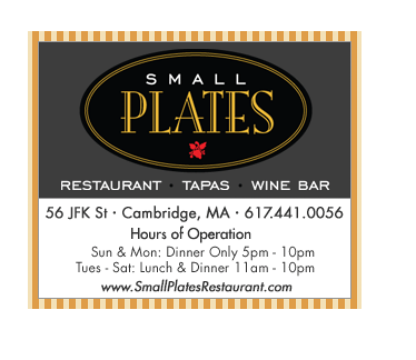 small plates banner