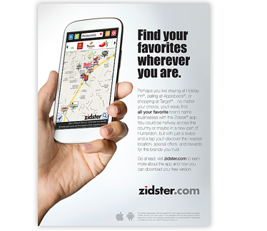 szidster print ad